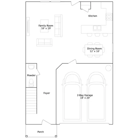 Floorplan - 168 Zircon Ln, Maxwell, TX 78656 photo 1 of 2
