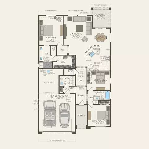 Floorplan - 59 Mountaingem Lp, Santa Fe, NM 87508 photo 1 of 1