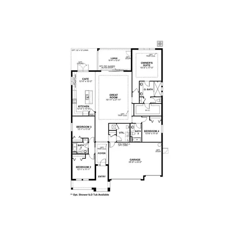 Floorplan - 2430 Clary Sage Dr, Spring Hill, FL 34609 photo 2 of 3
