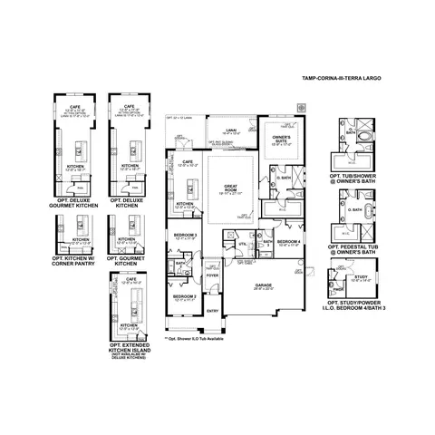 Floorplan - 2430 Clary Sage Dr, Spring Hill, FL 34609 photo 1 of 3