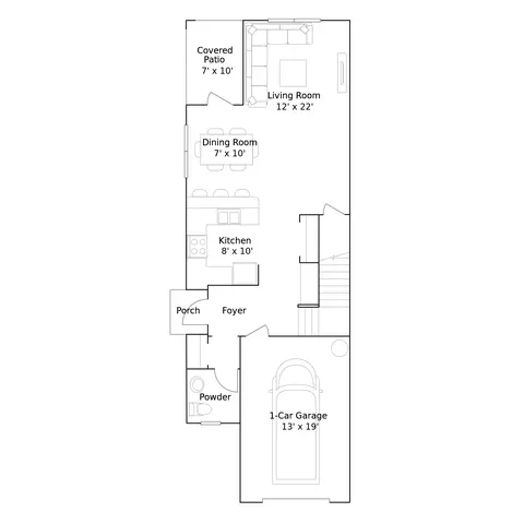 Floorplan - 9505 Cannon Beach Dr, Parrish, FL 34219 photo 1 of 2