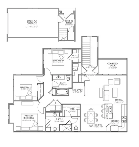 Floorplan - 6809 Maple Leaf Dr #201, Timnath, CO 80547 photo 1 of 2