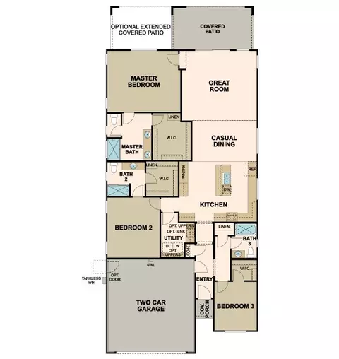 Floorplan - 7519 E 35th Pl, Yuma, AZ 85365 photo 1 of 1