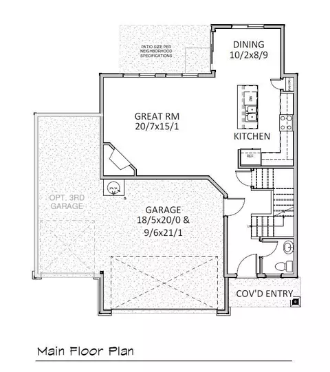 Floorplan - 3020 S Quartz Dr, Cornelius, OR 97113 photo 4 of 4