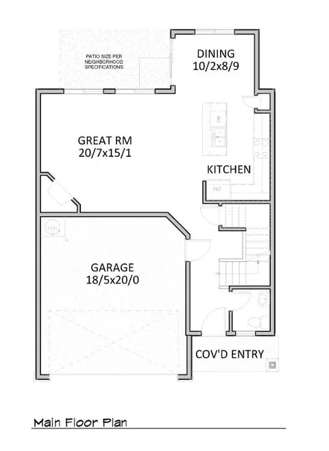 Floorplan - 3020 S Quartz Dr, Cornelius, OR 97113 photo 2 of 4