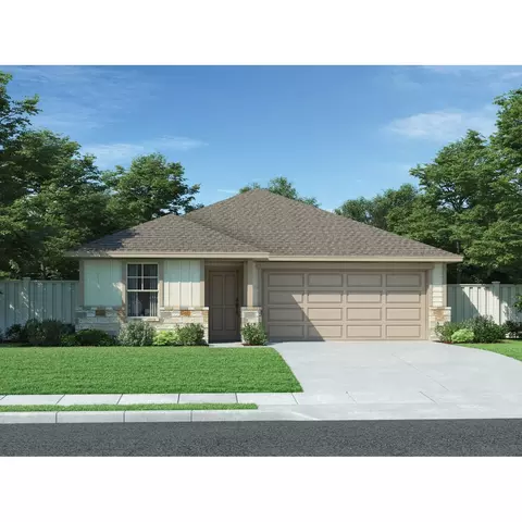 Plan The Briscoe (820) - 702 Universal Dr, Hutto, TX 78634