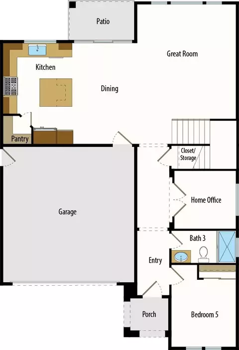 Floorplan - 1664 N Greenfield Ave, Clovis, CA 93619 photo 1 of 2