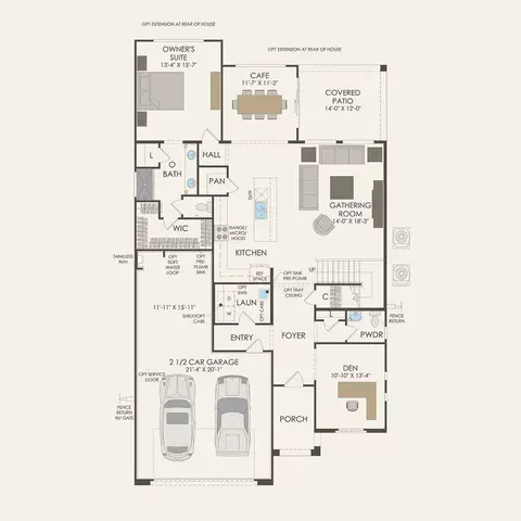 Floorplan - 1289 W Treasure Trl, Apache Junction, AZ 85120 photo 1 of 2