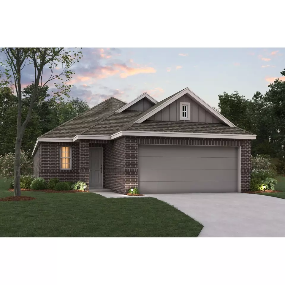 Exterior - Plan Boxwood - 7617 Sunset Valley Ln, Ponder, TX 76259 photo 2 of 2