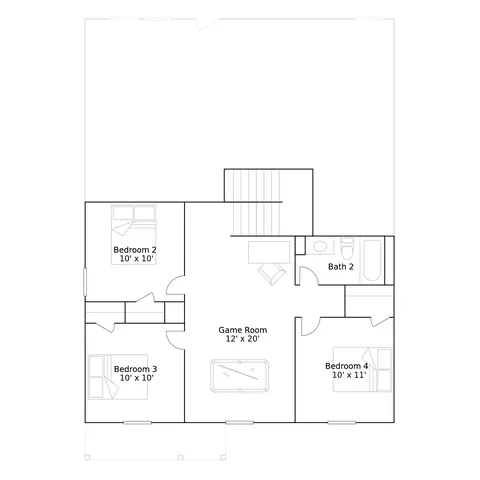 Floorplan - 4760 Eagles Ridge Rd, Pace, FL 32571 photo 2 of 2