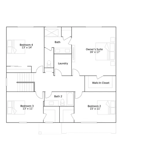 Floorplan - 383 Danforth Dr, Oswego, IL 60543 photo 3 of 3