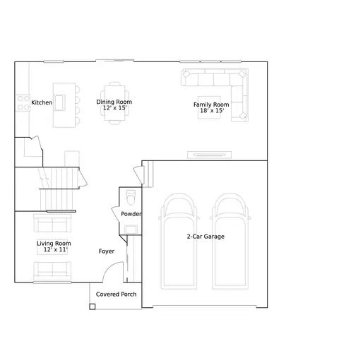 Floorplan - 383 Danforth Dr, Oswego, IL 60543 photo 1 of 3