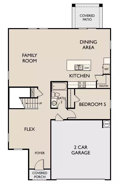 Floorplan - 5868 E Demeter Dr, Florence, AZ 85132 photo 1 of 2