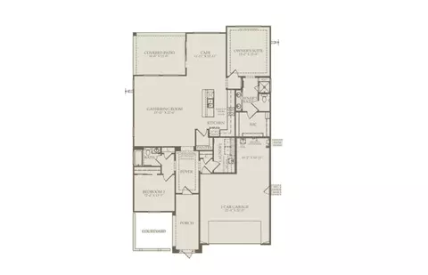 Floorplan - 26720 W Mcrae Dr, Buckeye, AZ 85396 photo 2 of 2
