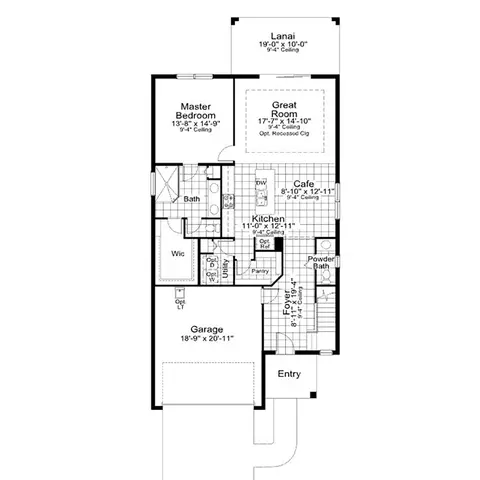 Floorplan - 4411 Spoon Blade Dr, Parrish, FL 34219 photo 1 of 1