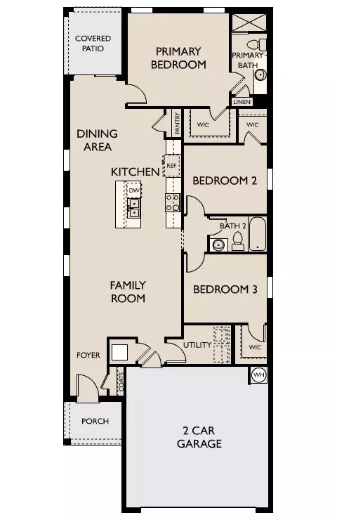 Floorplan - 5952 Sahara Dr, Forney, TX 75126 photo 1 of 1