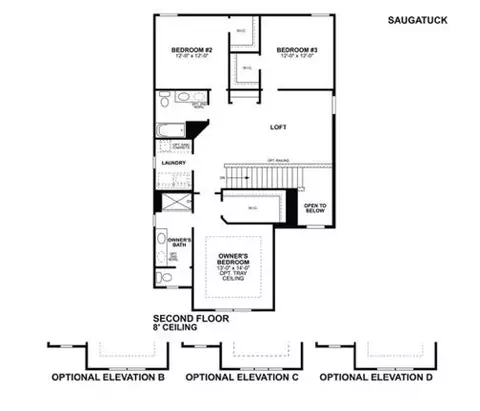 Floorplan - 7056 Unitas Loop, Powell, OH 43065 photo 2 of 2