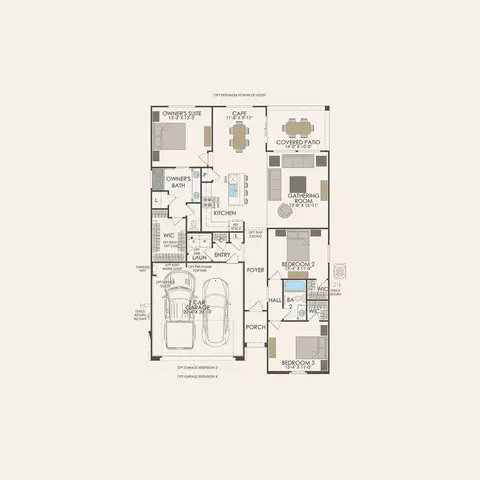 Floorplan - 1388 W Treasure Trl, Apache Junction, AZ 85120 photo 1 of 1