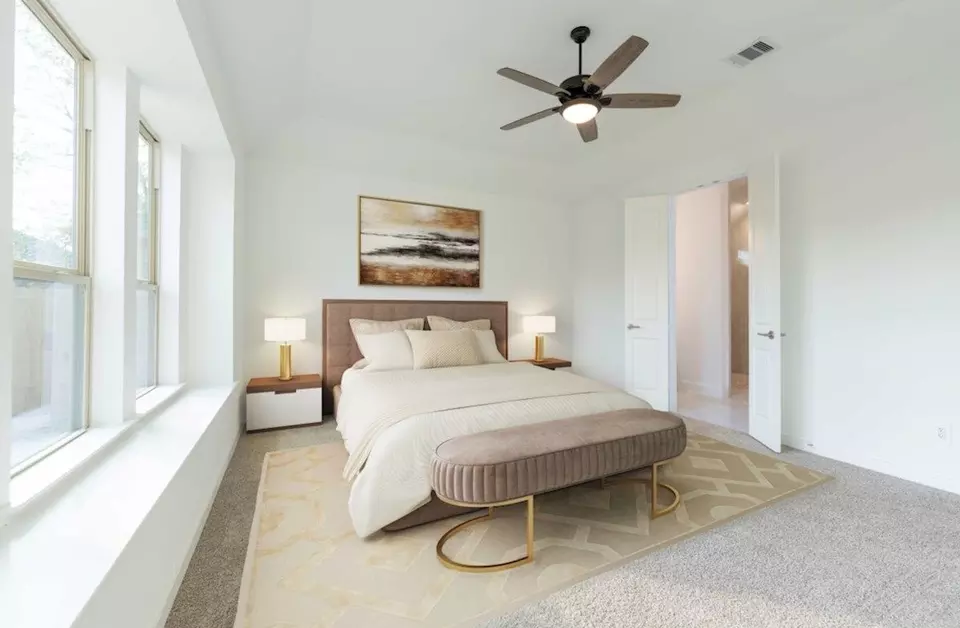 Bedroom - Plan Northcliffe - 6415 Sparkling Citrus St, Manvel, TX 77578 photo 2 of 6