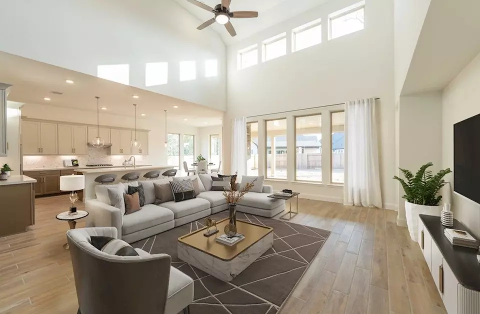 Living - Plan Northcliffe - 6415 Sparkling Citrus St, Manvel, TX 77578 photo 2 of 2