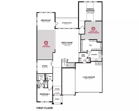Floorplan - Plan Northcliffe - 6415 Sparkling Citrus St, Manvel, TX 77578 photo 1 of 2