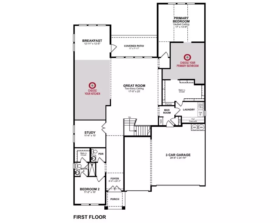 Floorplan - Plan Northcliffe - 6415 Sparkling Citrus St, Manvel, TX 77578 photo 1 of 2