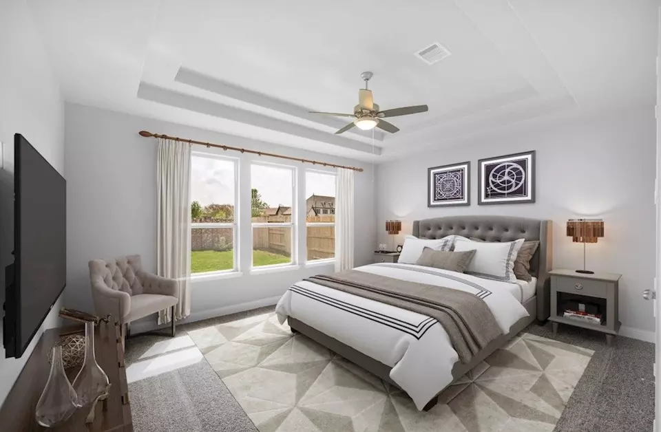 Bedroom - Plan Northcliffe - 6415 Sparkling Citrus St, Manvel, TX 77578 photo 3 of 6