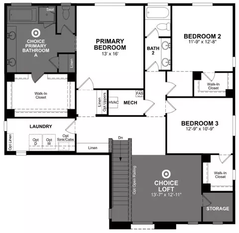Floorplan - 7627 Sienna Springs Loop, Highland, CA 92346 photo 2 of 2