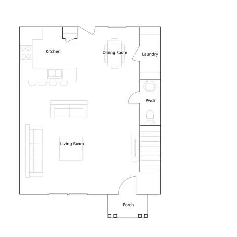Floorplan - 327 Keefer, Kyle, TX 78640 photo 1 of 2