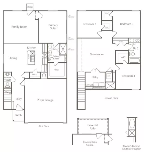 Floorplan - 708 Backstays Loop, Kyle, TX 78640 photo 1 of 1