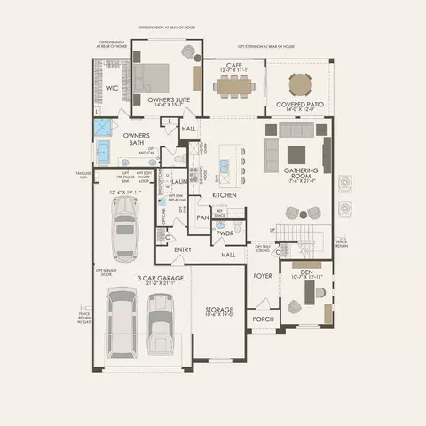 Floorplan - 730 W Rock Needle Trl, Apache Junction, AZ 85120 photo 1 of 2
