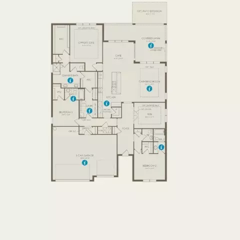 Floorplan - 2556 Pine Preserve Ct, Saint Cloud, FL 34771 photo 1 of 1