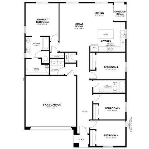 Floorplan - 545 W Fremont Pass, Apache Junction, AZ 85120 photo 1 of 4