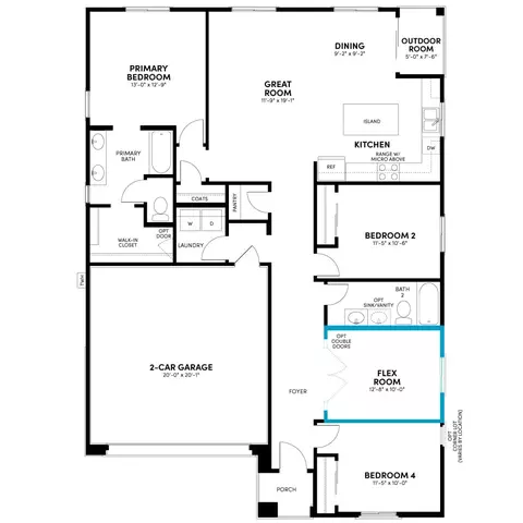 Floorplan - 545 W Fremont Pass, Apache Junction, AZ 85120 photo 3 of 4