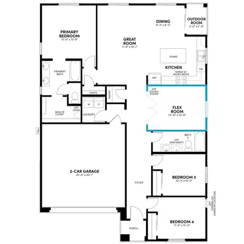 Floorplan - 545 W Fremont Pass, Apache Junction, AZ 85120 photo 2 of 4