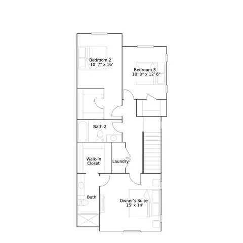 Floorplan - 2072 E Canyonlands Ln, Eagle Mountain, UT 84005 photo 2 of 3