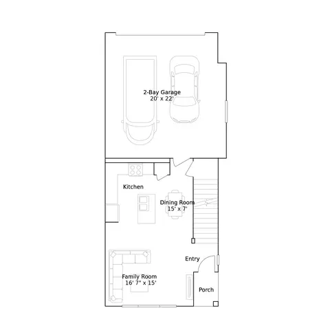 Floorplan - 2072 E Canyonlands Ln, Eagle Mountain, UT 84005 photo 1 of 3