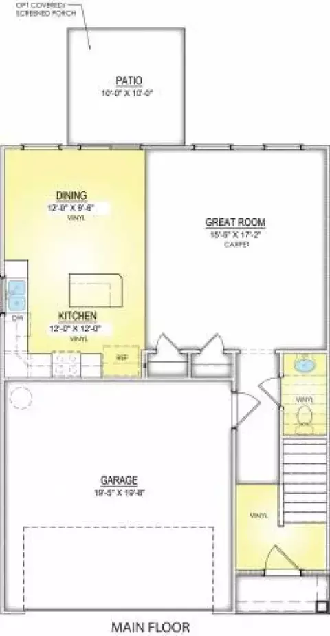 Floorplan - 317 Roundup Trl, Irmo, SC 29063 photo 1 of 2