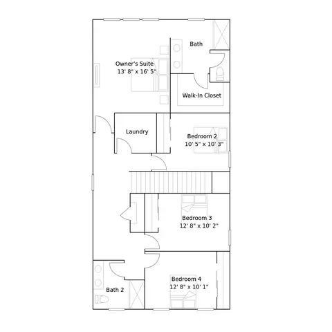 Floorplan - 893 Plum Tree Ave, Clovis, CA 93619 photo 2 of 2
