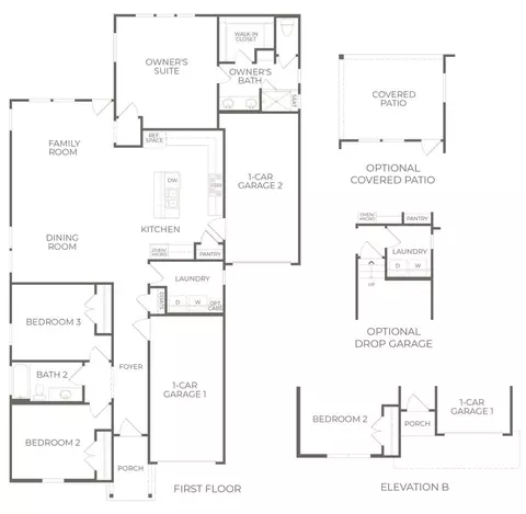 Floorplan - 6500 Blakely Bnd, Austin, TX 78723 photo 1 of 1