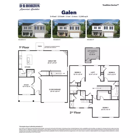 Floorplan - 2620 Delilah Dr, Winterville, NC 28590 photo 1 of 1