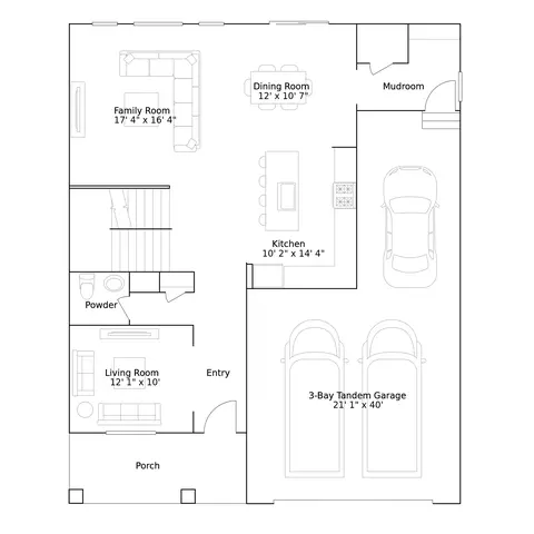 Floorplan - 3426 N Gray Wolf Ln, Eagle Mountain, UT 84005 photo 1 of 4