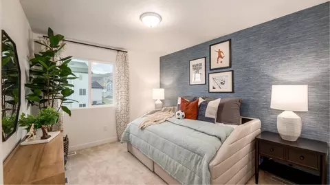 Bedroom - 1537 E Cottontail Dr, Eagle Mountain, UT 84005 photo 3 of 4