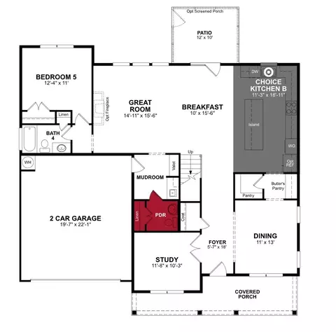 Floorplan - 1200 Opal Ln, Durham, NC 27705 photo 1 of 2