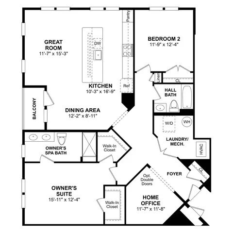 Floorplan - 21950 Garganey Ter UNIT 201, Ashburn, VA 20147 photo 1 of 1