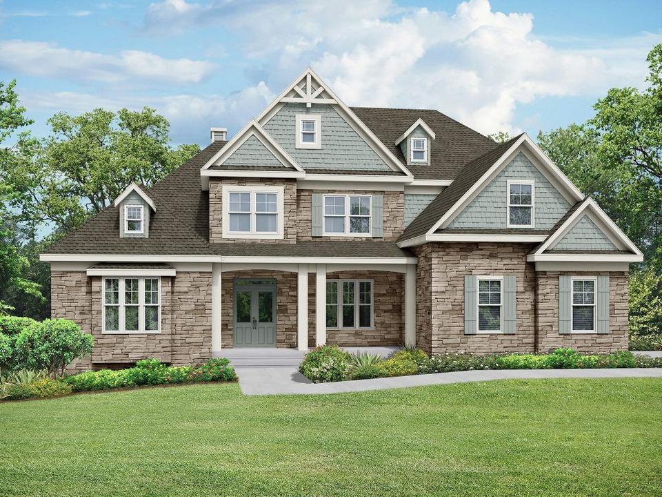 Plan Heatherland Homes The Raleigh 625 Kirby Ln, Fayetteville, GA
