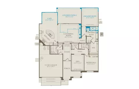 Floorplan - 26920 W Maple Dr, Buckeye, AZ 85396 photo 2 of 2