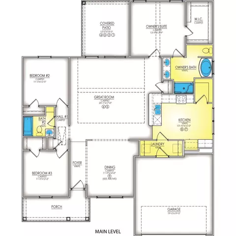 Floorplan - 166 Roundup Trl, Prosperity, SC 29127 photo 1 of 2