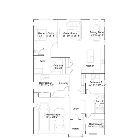 Floorplan - 27474 Two Cellos Way, Menifee, CA 92585 photo 1 of 2