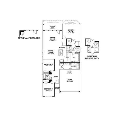 Floorplan - 2301 Spokane Dr, Leander, TX 78641 photo 1 of 1